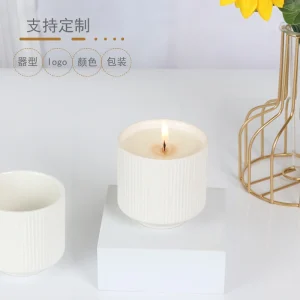 TT003 Striped Candle Cup