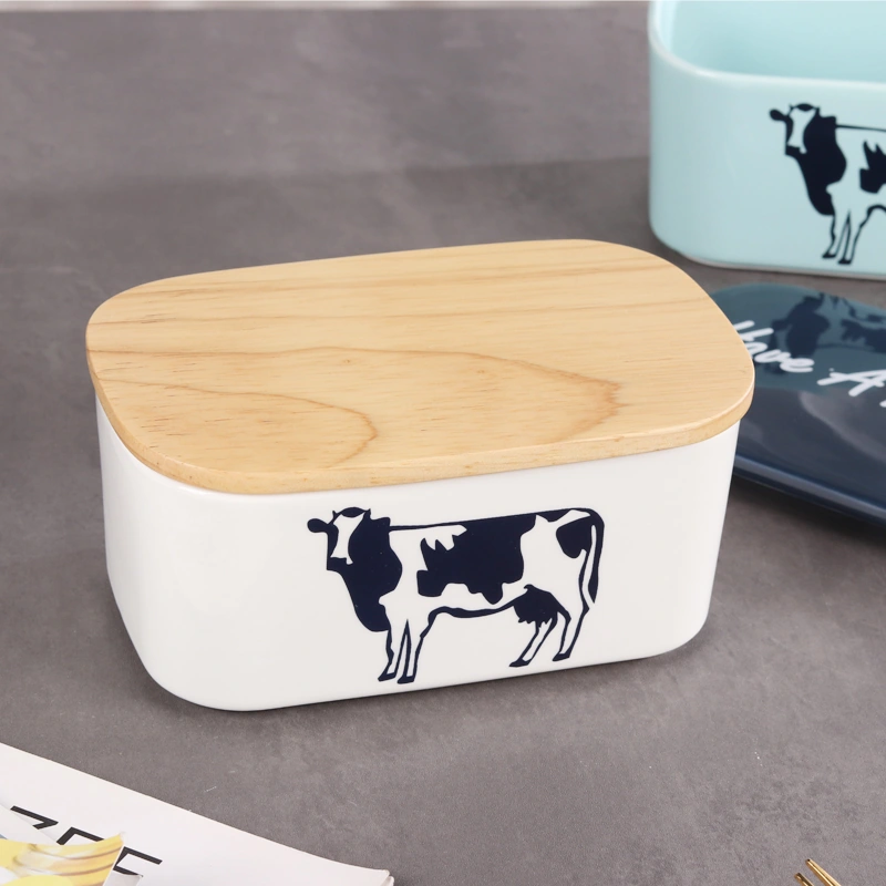 YT114 Cow Butter Dish - Image 13