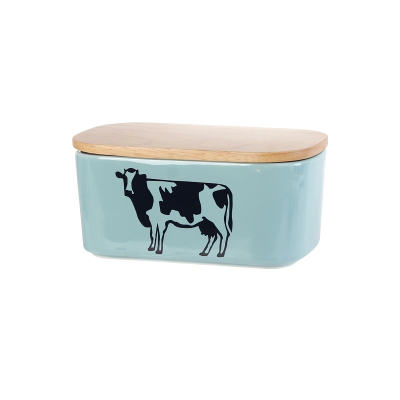 YT114 Cow Butter Dish - Image 9