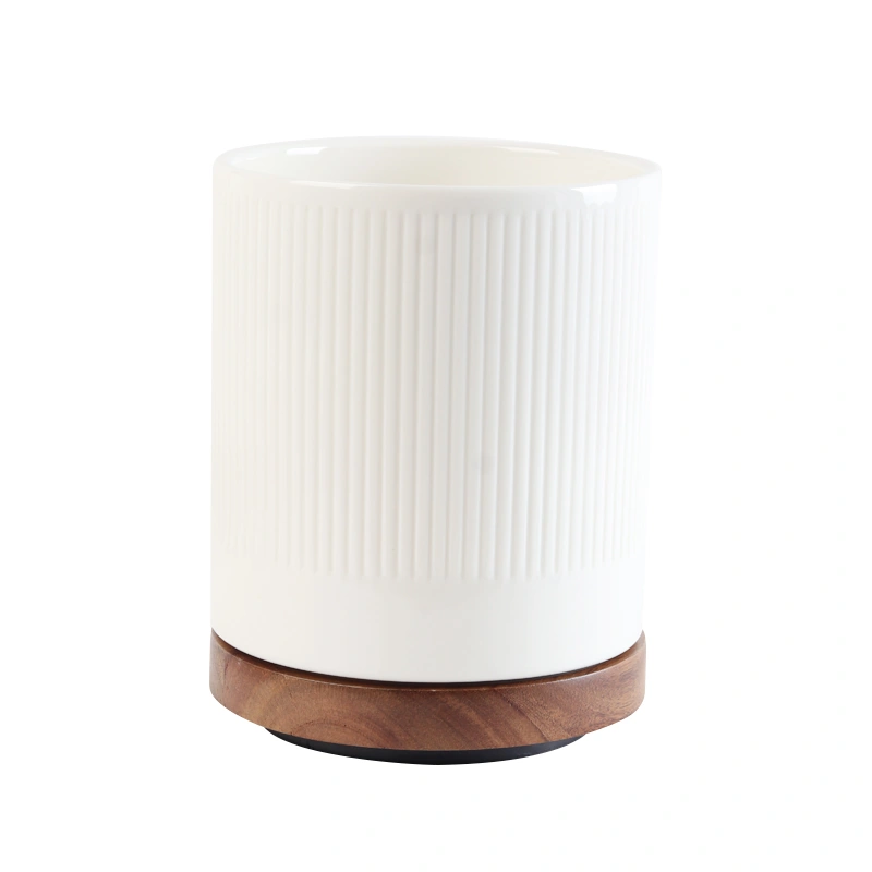 YT149 Striped Utensil Canister - Image 3