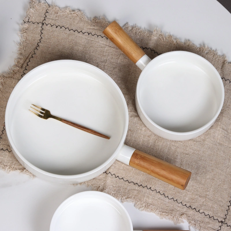 YT159 Wooden Handle Bowl - Image 8
