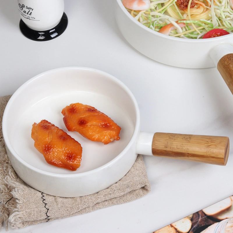 YT159 Wooden Handle Bowl - Image 7