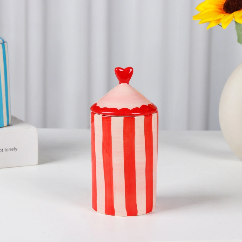YT252 Striped Candle Cup - Image 10
