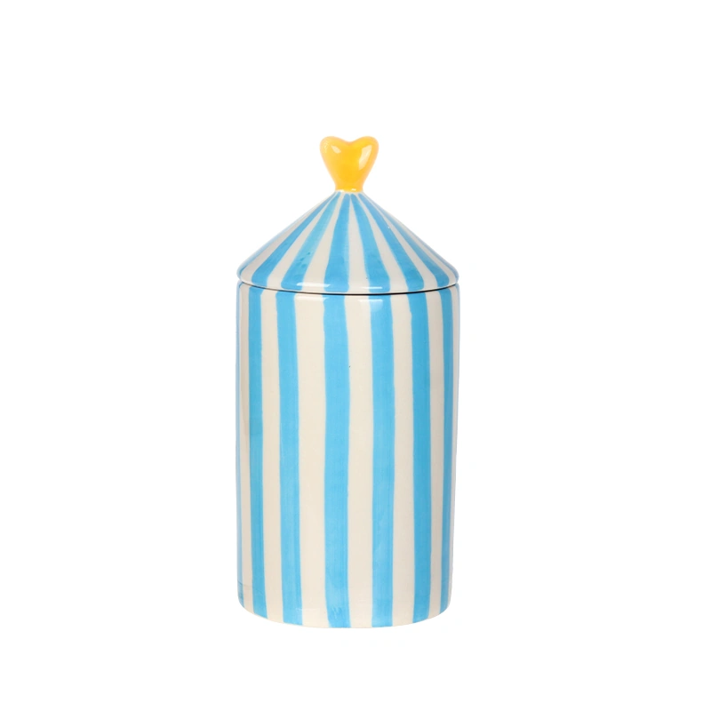 YT252 Striped Candle Cup - Image 4