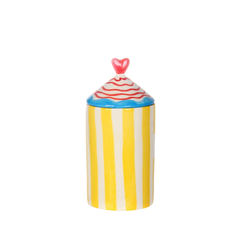 YT252 Striped Candle Cup - Image 3