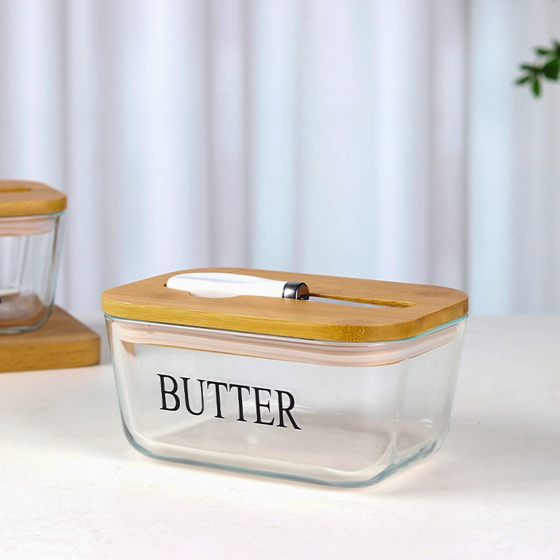 YT283 Glass Butter Dish - Image 7