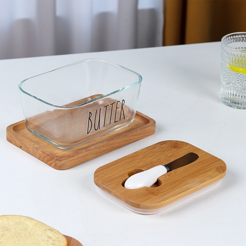 YT283 Glass Butter Dish - Image 6