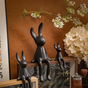 YT293 Long-eared Rabbit 3-Piece Set