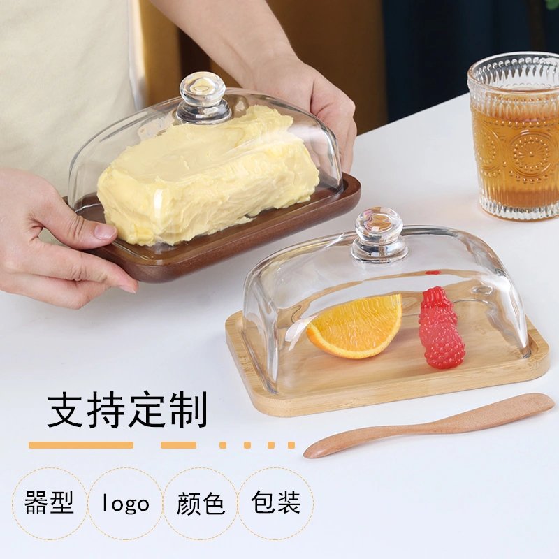 YT299 Glass Butter Box