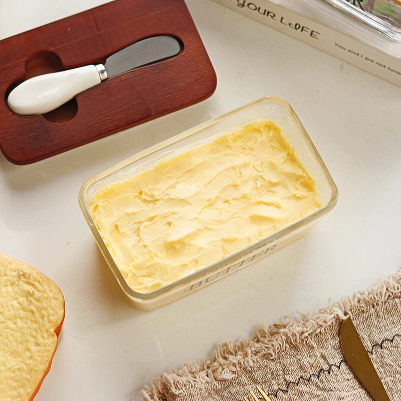 YT300 Glass Butter Dish - Image 6