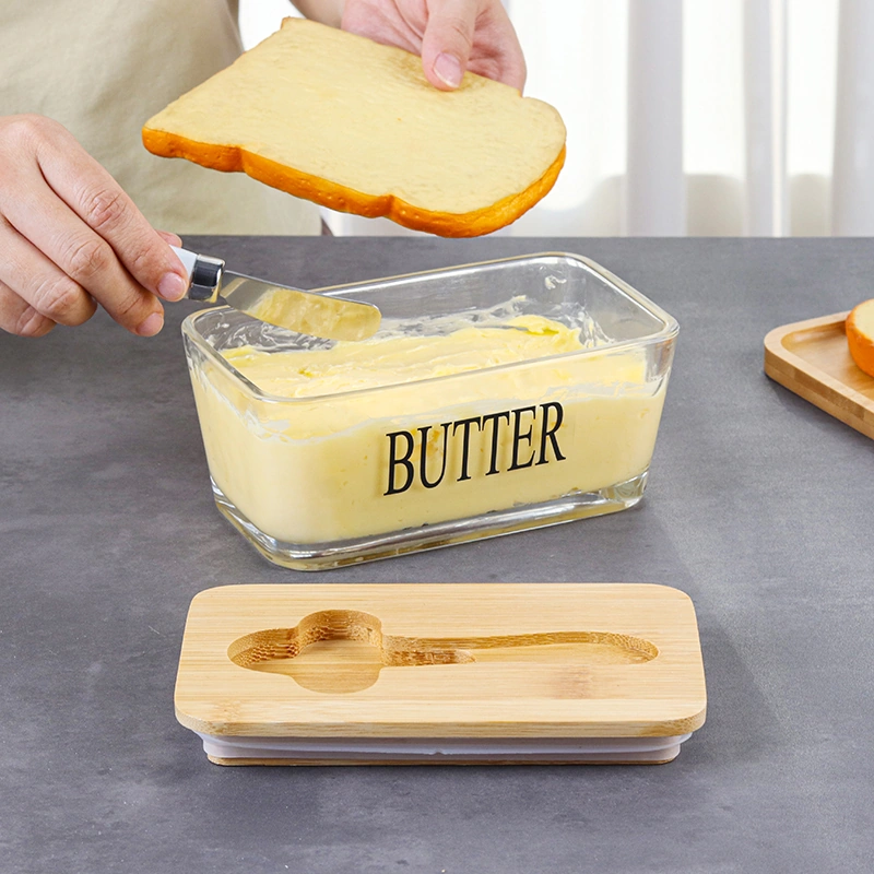 YT300 Glass Butter Dish - Image 5