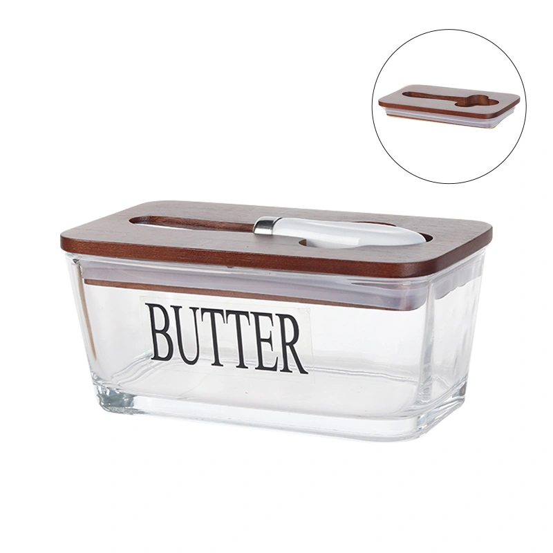 YT300 Glass Butter Dish - Image 3