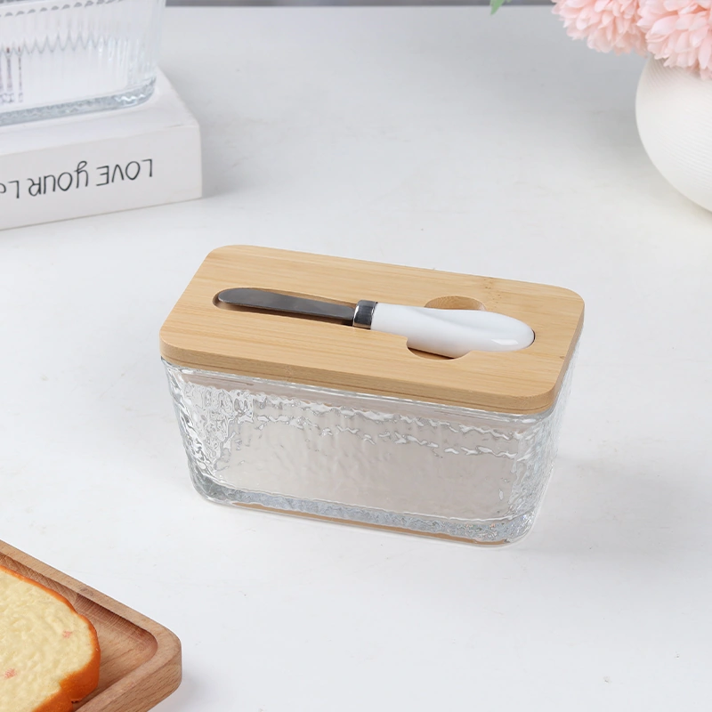 YT353 Glass Butter Dish - Image 8