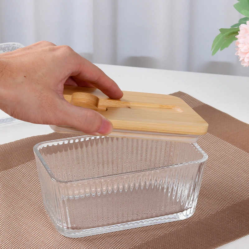 YT353 Glass Butter Dish - Image 6
