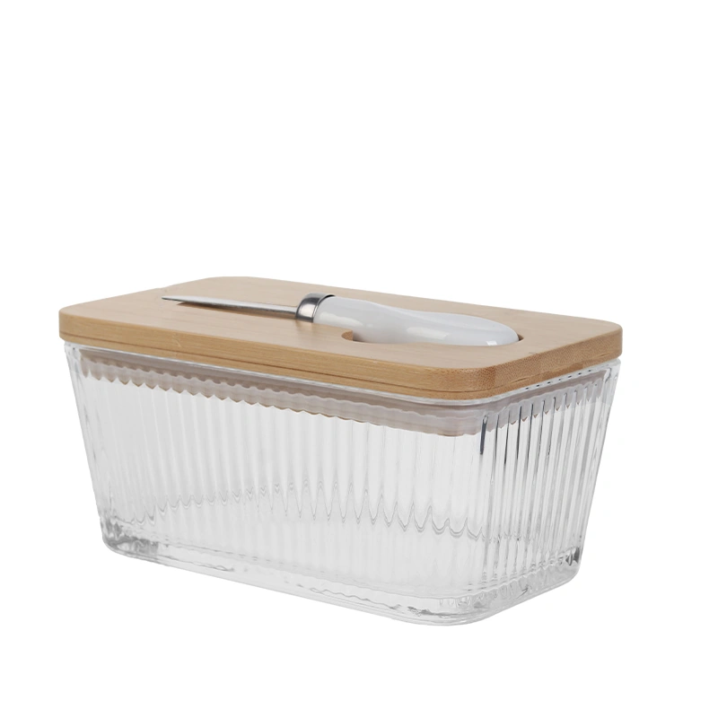 YT353 Glass Butter Dish - Image 4