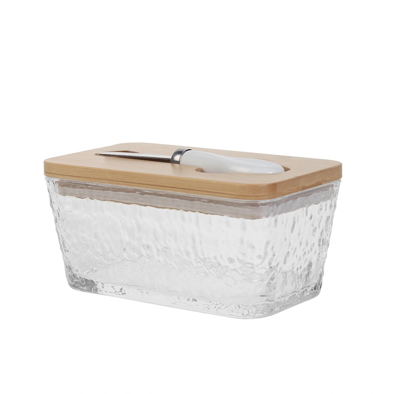 YT353 Glass Butter Dish - Image 3