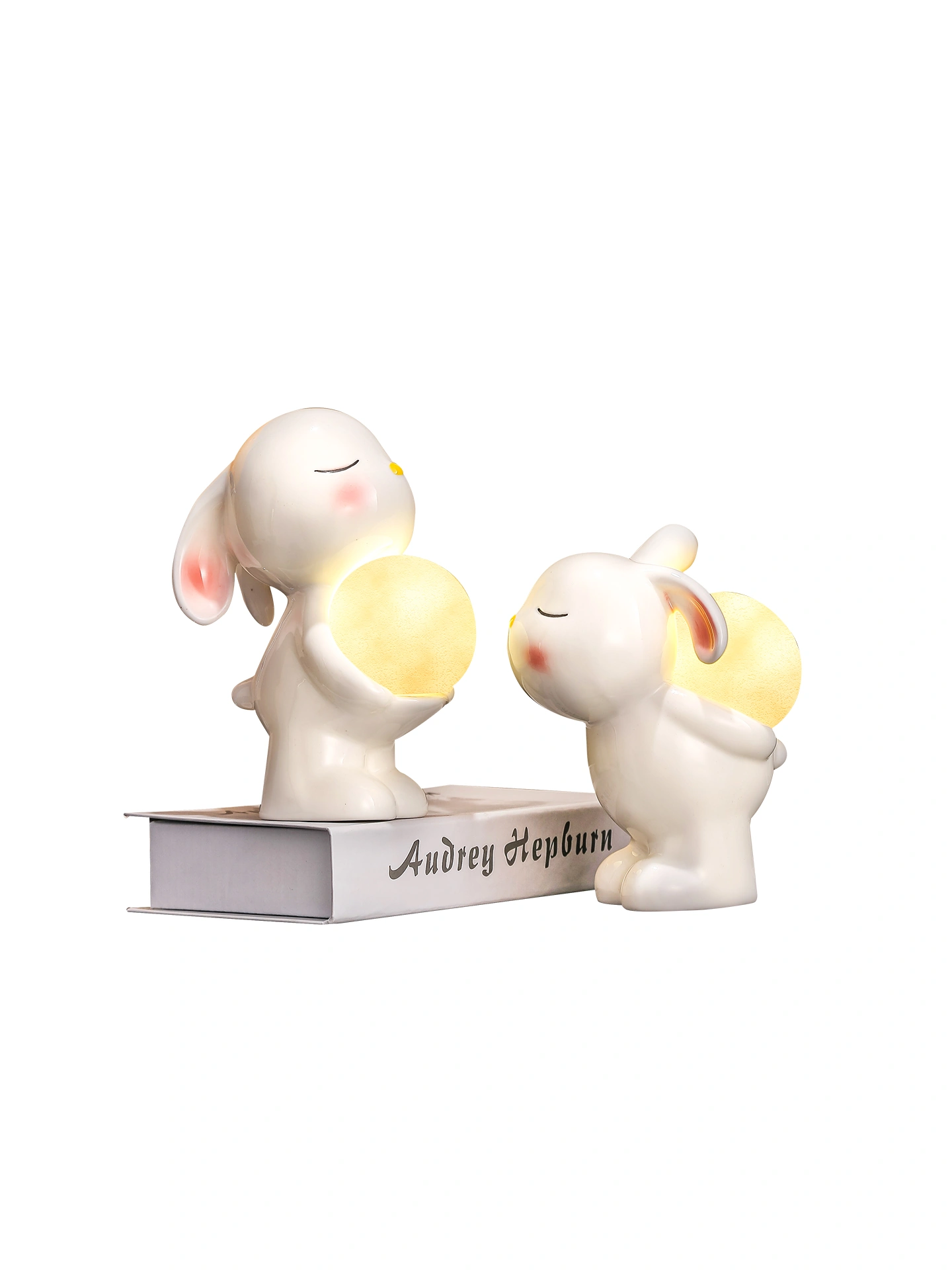YT447 Moon Lamp Rabbit Ornament - Image 11