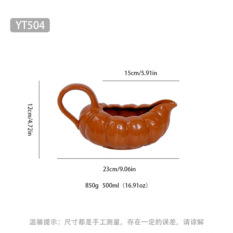 YT504 Pumpkin Sauce Boat - Image 4